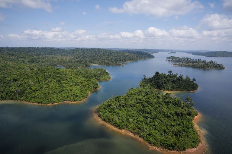 Sobrevoo na área da Usina Hidrelétrica de Belo Monte