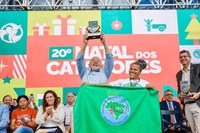 “Eu quero que vocês deixem de ser invisíveis”, diz Lula em Natal com catadores