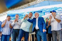 Brasil retomou as obras de infraestrutura, diz Lula ao inaugurar rodovia no Espírito Santo