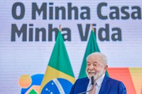 Lula participa do lançamento do empreendimento Copa do Povo, em São Paulo