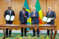 “Somos parceiros naturais da África”, diz Lula durante visita do presidente do Benim