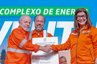 “A Petrobras é mais do que uma indústria de óleo e de petróleo”, diz Lula ao inaugurar o Complexo de Energias Boaventura