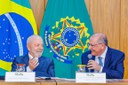 Presidente Lula e Geraldo Alckmin, vice-presidente e ministro do MDIC