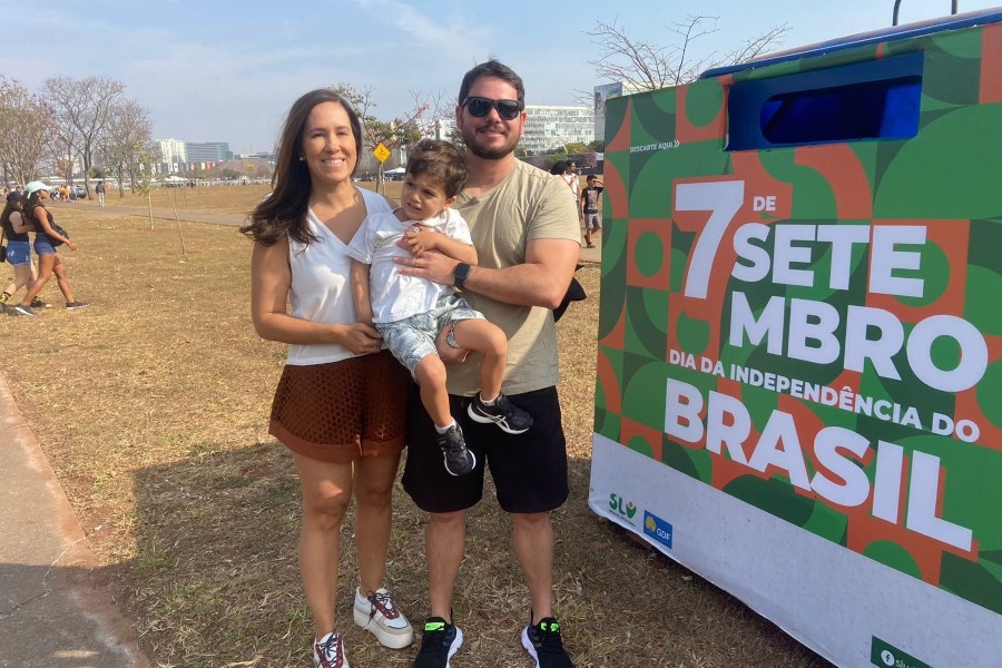 Paloma Carvalho e a familia