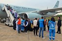 Chegada de repatriados em Guarulhos