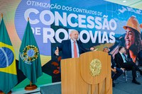 “É o Estado ter consciência de que ele não pode fazer tudo”, diz Lula na apresentação do Programa de Otimização de Contratos de Concessão Rodoviária