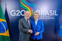 Presidente Lula se reúne com a presidenta da Comissão Europeia