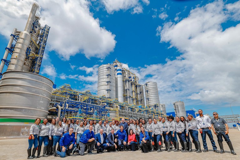 Presidente Lula participa da inauguração da fábrica de celulose da Suzano no Mato Grosso do Sul