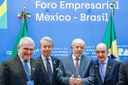 Durante visita oficial, presidente Lula participa da abertura do Fórum Empresarial Brasil-México