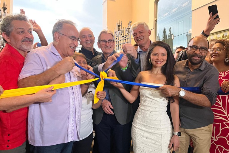 Inauguração do Mercado São Brás, em Belém (PA)