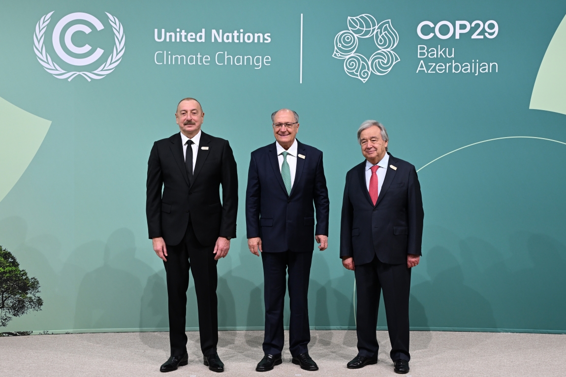 Recepção do Brasil na COP29