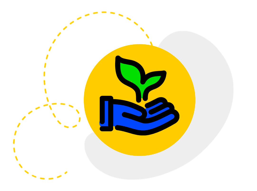 Cartão ilustrativo sobre Agenda Ambiental