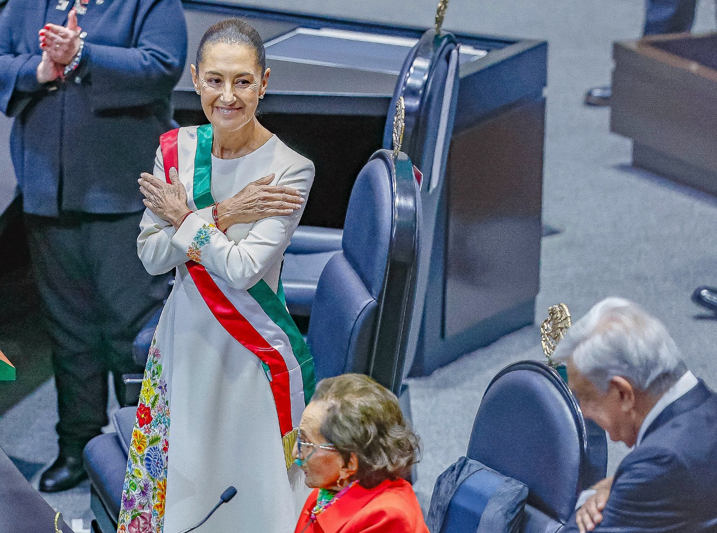 01.10.2024 - Presidente da República, Luiz Inácio Lula da Silva, durante a cerimônia de transmissão do Poder Executivo Federal, no Palácio Legislativo San Lázaro. Cidade do México - México.