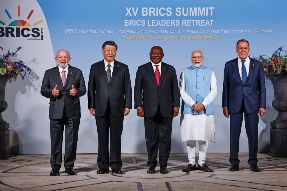 Foto Oficial da XV Reunião da Cúpula do BRICS