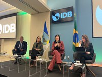 No Banco Mundial, Tebet fala sobre compromissos sociais e ambientais do novo modelo brasileiro de desenvolvimento sustentável