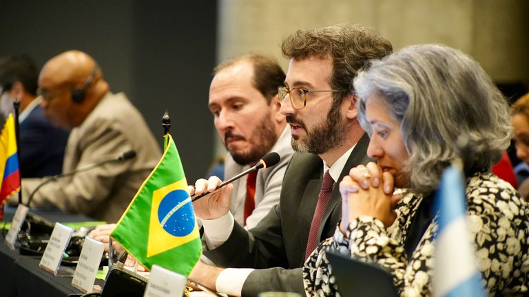 1ª Reunião da Rede de Infraestrutura e Transporte do Consenso de Brasília(Crédito: Ministério dos Transportes - governo da Colômbia)