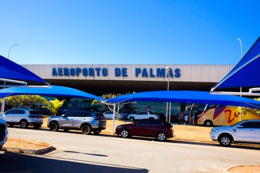 Entrada do Aeroporto de Palmas