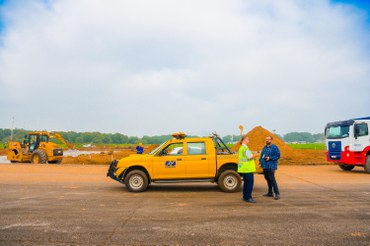 Obras do Aeroporto do Guarujá