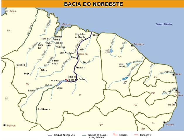 bacia nordeste