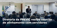 Diretoria da PREVIC realiza reunião de alinhamento com servidores
