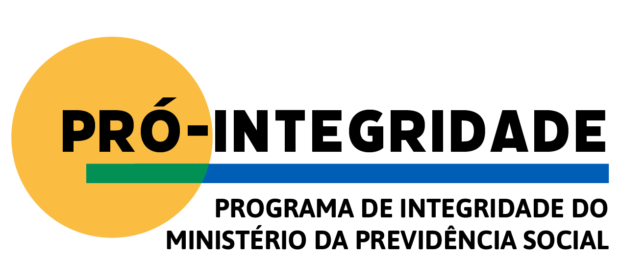 Logo - PRÓ-INTEGRIDADE - Programa de Integridade do Ministério da Previdência Social