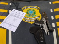 No Acre, PRF apreende arma de fogo próximo ao município de Epitaciolândia