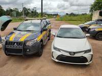 PRF apreende veículo clonado em Rio Branco/AC