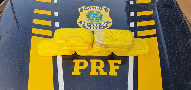 PRF apreende pasta base de cocaína em Senador Guiomard/AC