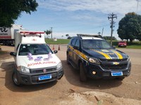 5kg de drogas apreendidas em uma ambulância, em Senador Guiomard, no Acre