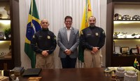 PRF participa de reunião com o governador estado do Acre