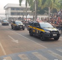 Polícia Rodoviária Federal participa de Desfile Cívico neste 7 de setembro