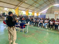 Polícia Rodoviária Federal realiza ações educativas para mais de 100 alunos em Arapiraca/AL