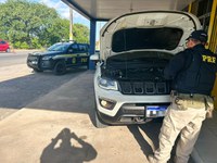 PRF apreende veículo com adulteração de sinal identificador de veículo automotor, em São Sebastião/AL