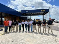 PRF encerra atividades na Semana Municipal de Trânsito em São Miguel dos Campos/AL
