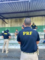 Policiais Rodoviários Federais de Alagoas realizam o TAF de 2024