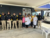 PRF realiza Comando de Saúde Preventivo, em Rio Largo/AL