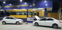 PRF em Alagoas prende duas pessoas por crime de receptação de veículos