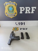 PRF em Alagoas detém homem por porte ilegal de arma de fogo de uso permitido