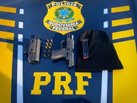 PRF em Alagoas prende homem por porte ilegal de arma de fogo na BR 101