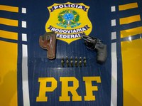 PRF em Alagoas prende homem por porte ilegal de arma de fogo nesta terça (10)