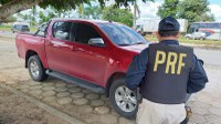 PRF prende um homem com uma Hilux clonada em Palmeira dos Índios/AL