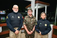 PRF participa de solenidade do exército brasileiro