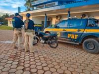 PRF-AM recupera motocicleta roubada em Humaitá