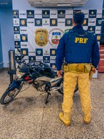 PRF apreende motocicleta adulterada no Amazonas