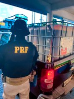 PRF flagra transporte de 1000 litros de diesel sem nota fiscal em Manaus