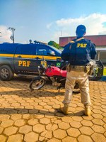 PRF recupera motocicleta roubada no Amazonas