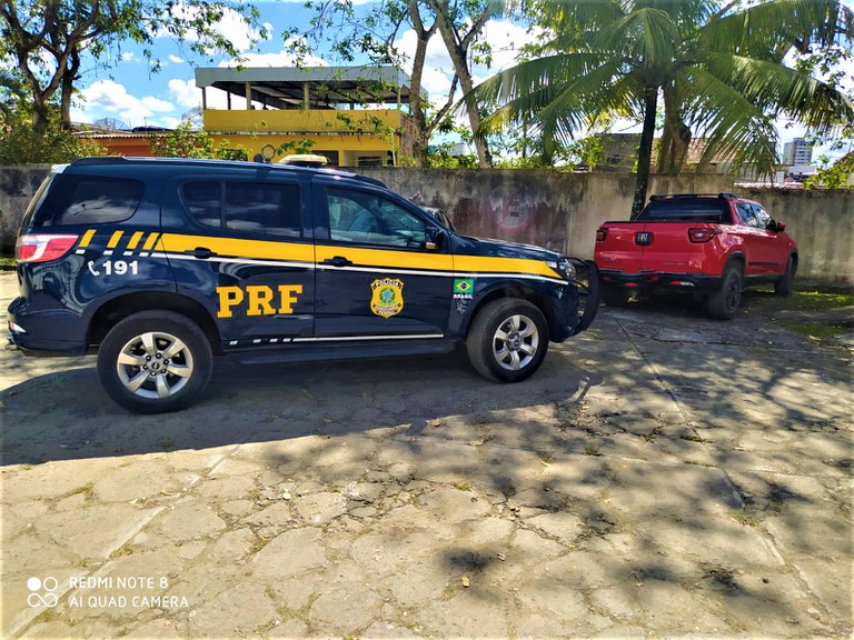 Caminhonete Toro com restrição de roubo é recuperado pela PRF  no Sul da Bahia