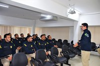 Policiais removidos pelo SISNAR são recepcionados na sede da PRF-BA