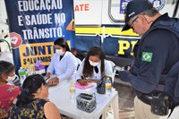 PRF na Bahia marca presença, reforça policiamento e é homenageada durante as festividades ao Santuário do Bom Jesus da Lapa