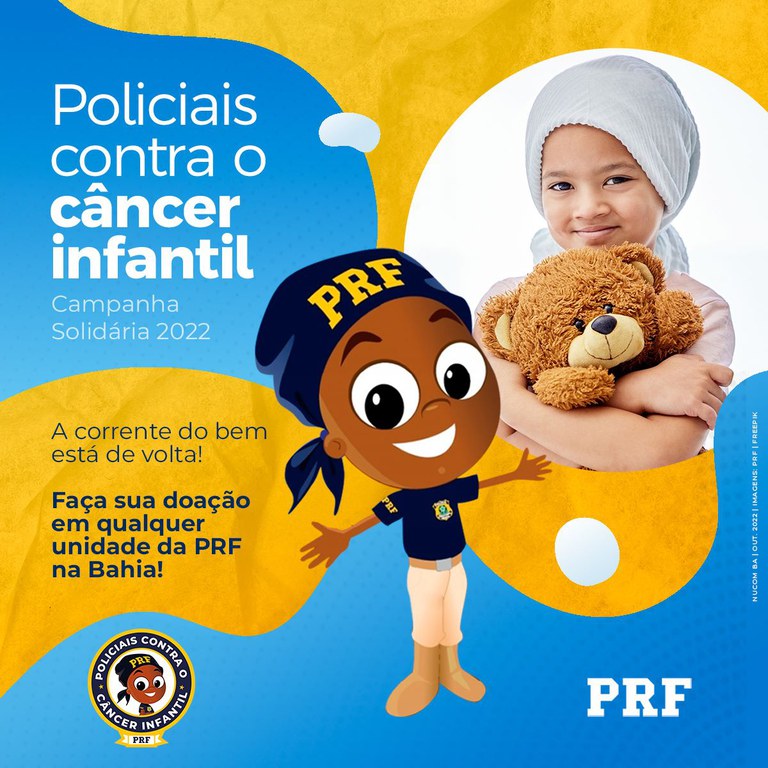 Você já pode fazer sua doação em um dos nossos pontos de coleta espalhados em uma das nossas 23 unidades policiais localizadas em todas as regiões do estado e na sede administrativa, em Salvador. O número 191 da PRF também está disponível para sua doação.